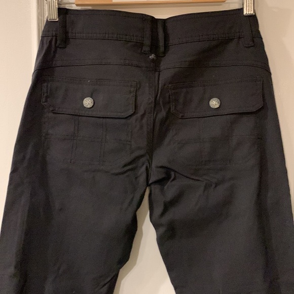 prAna Halle convertible hiking water repellent stretch fabric UPF 50+ pants - Picture 5 of 11